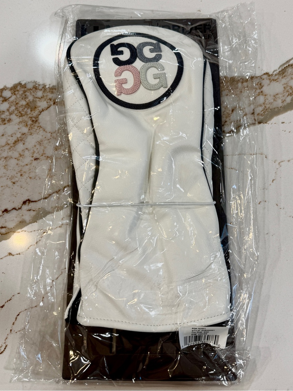 NWT G/FORE Gradient Circle Gs Women's Driver Headcover - Snow